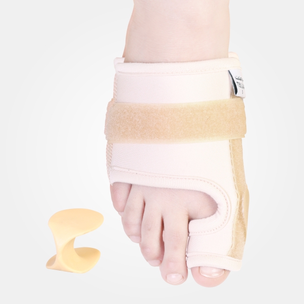 بانداژ هالوکس والگوس مخصوص استفاده در شب طب و صنعت