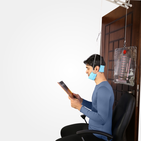 دستگاه کشش گردن ویژه استفاده در منزل طب و صنعت