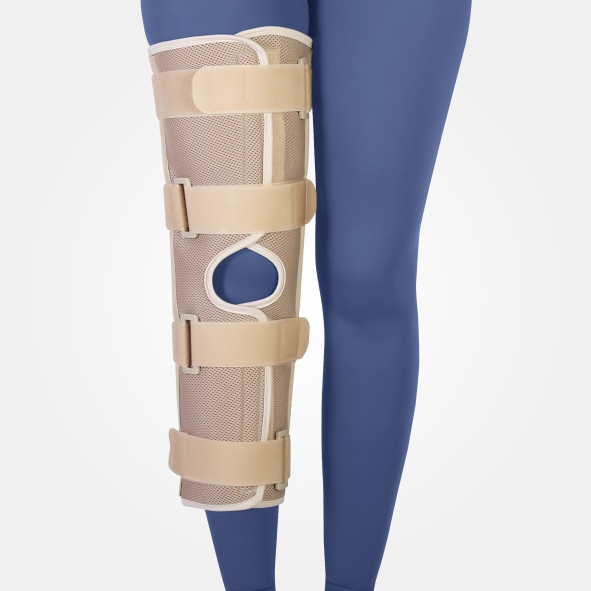 ثابت کننده زانو با پارچه سه بعدی ضد حساسیت طب و صنعت