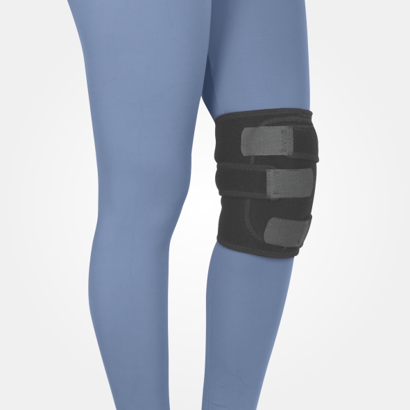 زانوبند ورزشی پد دار (تک سایز) نئوپرن / ضد حساسیت طب و صنعت