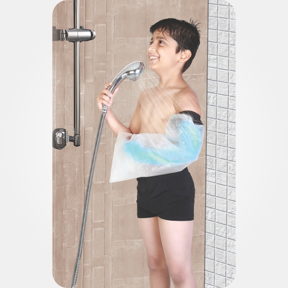 محافظ گچ و پانسمان در حمام کوتاه طب و صنعت