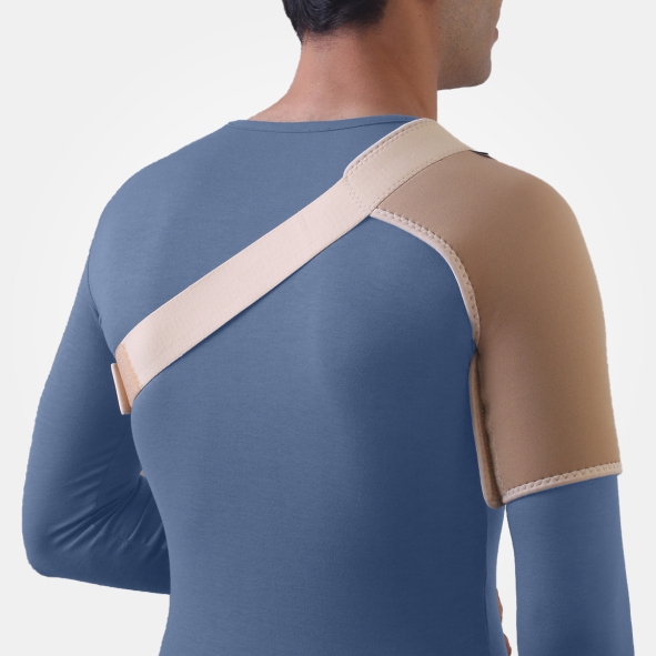 شانه بند یک طرفه نئوپرن گرمکن و نگهدارنده شانه، کتف و بازو طب و صنعت