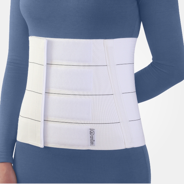 شکم بند پل دار سفید با قابلیت تنظیم طب و صنعت